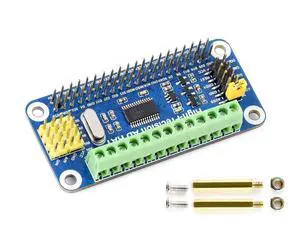 High-Precision AD HAT for Raspberry Pi, ADS1263 10-Ch 32-bit ADC, GPIO Connectivity High-Precision AD HAT for Raspberry Pi, ADS1263 10-Ch 32-bit ADC, GPIO Connectivity