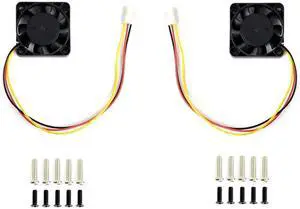 2 Pack Dedicated DC 5V Cooling Fan Compatible with NVIDIA Jetson Nano Developer Kit and B01 Version 3PIN Reverse-Proof Connector 40mm×40mm×10mm Fan 2 Pack Dedicated DC 5V Cooling Fan Compatible with NVIDIA Jetson Nano Developer Kit and B01 Version 3PIN Reverse-Proof Connector 40mm×40mm×10mm Fan
