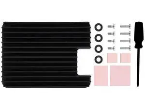 Aluminum Alloy Heatsink B Compatible with Raspberry Pi Compute Module 4 CM4 Motherboard CM4 Base Board,with Antenna Notch Aluminum Alloy Heatsink B Compatible with Raspberry Pi Compute Module 4 CM4 Motherboard CM4 Base Board,with Antenna Notch