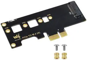NVMe Adapter M.2 SSD PCIe Adapter to PCI-e x4/x8/x16 Adapter Card Support M.2 (M Key) NVMe SSD 2230 2242 2260 2280 Compatible with Raspberry Pi Compute Module 4 NVMe Adapter M.2 SSD PCIe Adapter to PCI-e x4/x8/x16 Adapter Card Support M.2 (M Key) NVMe SSD 2230 2242 2260 2280 Compatible with Raspberry Pi Compute Module 4