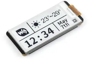 2.13inch E-Paper HAT+ for Raspberry Pi 5/ 4B/3B+/3B/2B/A+/Zero W/WH/Zero 2 W/Jetson Nano,250x122 Pixel 2.13inch E-Ink Display HAT Two-Color e-paper ModuleSPI Interface 2.13inch E-Paper HAT+ for Raspberry Pi 5/ 4B/3B+/3B/2B/A+/Zero W/WH/Zero 2 W/Jetson Nano,250x122 Pixel 2.13inch E-Ink Display HAT Two-Color e-paper ModuleSPI Interface