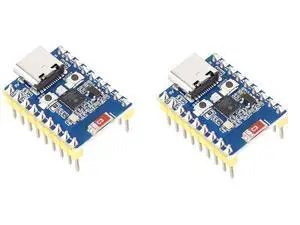 2 Pack ESP32-H2 Mini Development Board with pre-soldered Header Based on ESP32-H2FH4S chip,RISC-V 32-bit Single-core Processor,Supports BLE/Zigbee/Thread Wireless Communication,4MB Flash 2 Pack ESP32-H2 Mini Development Board with pre-soldered Header Based on ESP32-H2FH4S chip,RISC-V 32-bit Single-core Processor,Supports BLE/Zigbee/Thread Wireless Communication,4MB Flash
