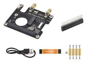 PCIe to M.2 E Key HAT Compatible with Raspberry Pi 5,Compatible with NGFF (M.2 E Key) Wireless NIC,Suitable for A/E Key and E Key,USB Bluetooth Connection PCIe to M.2 E Key HAT Compatible with Raspberry Pi 5,Compatible with NGFF (M.2 E Key) Wireless NIC,Suitable for A/E Key and E Key,USB Bluetooth Connection