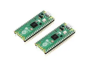 2 PCS Color-Coded Pre-soldered Raspberry Pi Pico 2 Microcontroller Development Board with Header Based on Official RP2350 Chip,Dual-core and Dual-Architecture Design 2 PCS Color-Coded Pre-soldered Raspberry Pi Pico 2 Microcontroller Development Board with Header Based on Official RP2350 Chip,Dual-core and Dual-Architecture Design