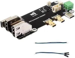 Micro HDMI to Female HDMI Multifunctional Adapter Board Compatible with Raspberry Pi 5/4 B,Easy to Connect The HDMI Screens,Supports Dual 4K Outputs Micro HDMI to Female HDMI Multifunctional Adapter Board Compatible with Raspberry Pi 5/4 B,Easy to Connect The HDMI Screens,Supports Dual 4K Outputs