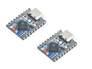 2 PCS ESP32-S3 Mini Development Board with 2.4GHz Wi-Fi,Bluetooth 5 Support,Based on ESP32-S3FH4R2 Dual-Core Processor,240MHz Running Frequency, USB Type-C Port 2 PCS ESP32-S3 Mini Development Board with 2.4GHz Wi-Fi,Bluetooth 5 Support,Based on ESP32-S3FH4R2 Dual-Core Processor,240MHz Running Frequency, USB Type-C Port