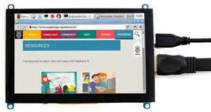 5 inch Capacitive Touch Screen TFT LCD Display 800x480 HDMI LCD for Raspberry Pi, BB Black, Jetson Nano Support Systems Windows 10/8.1/8/7, Game Consoles XBOX360, Nintendo Switch 5 inch Capacitive Touch Screen TFT LCD Display 800x480 HDMI LCD for Raspberry Pi, BB Black, Jetson Nano Support Systems Windows 10/8.1/8/7, Game Consoles XBOX360, Nintendo Switch