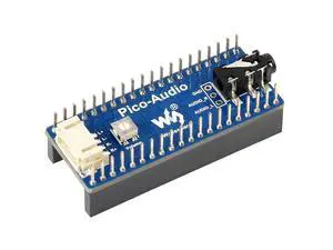 Audio Module Expansion Board for Raspberry Pi Pico,Incorporates PCM5101A Low Power Stereo Decoder,I2S Bus,Dual Channels Speaker Headers, 3.5mm Audio Jack,Headphone Speaker Output Concurrently Audio Module Expansion Board for Raspberry Pi Pico,Incorporates PCM5101A Low Power Stereo Decoder,I2S Bus,Dual Channels Speaker Headers, 3.5mm Audio Jack,Headphone Speaker Output Concurrently
