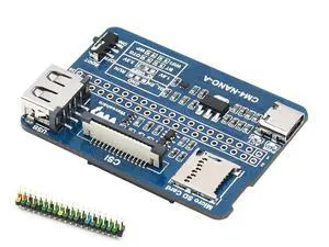Nano Base Board (A) for Raspberry Pi Compute Module 4 Lite/eMMC,Same Size As The CM4,with Raspberry Pi 40PIN GPIO Interface,USB 2.0 Type A,MIPI CSI-2 Port Nano Base Board (A) for Raspberry Pi Compute Module 4 Lite/eMMC,Same Size As The CM4,with Raspberry Pi 40PIN GPIO Interface,USB 2.0 Type A,MIPI CSI-2 Port