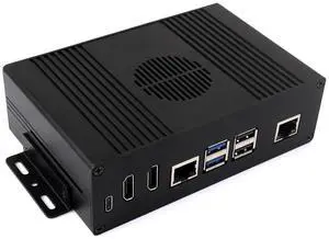 Multi-Functional All-in-one Mini-Computer Kit Designed for Raspberry Pi 5,Aluminum Alloy Case+Pi5 HDMI and Type-C Adapter+PCIe to Gigabit ETH Adapter Multi-Functional All-in-one Mini-Computer Kit Designed for Raspberry Pi 5,Aluminum Alloy Case+Pi5 HDMI and Type-C Adapter+PCIe to Gigabit ETH Adapter