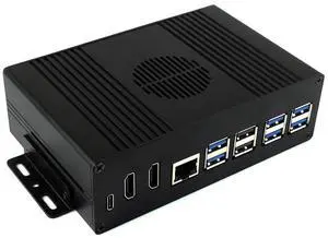 Multi-functional All-in-one Mini-Computer Kit Designed for Raspberry Pi 5,Aluminum Alloy Case+Pi5 HDMI and Type-C adapter+PCIe to 4-ch USB 3.2 Gen1 adapter Multi-functional All-in-one Mini-Computer Kit Designed for Raspberry Pi 5,Aluminum Alloy Case+Pi5 HDMI and Type-C adapter+PCIe to 4-ch USB 3.2 Gen1 adapter
