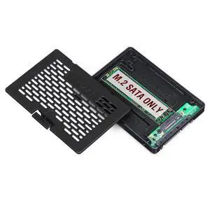 M.2 SATA SSD to 2.5 inch SATA III SSD Enclosure Adapter Tool Free | EZConvert MB703M2P-B M.2 SATA SSD to 2.5 inch SATA III SSD Enclosure Adapter Tool Free | EZConvert MB703M2P-B