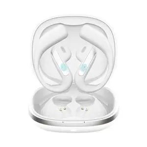 Open Ear Bluetooth 5.3 Earbuds, Wireless Headphones Sport Over Earphones Built-in Mic with Ear Hooks, 58H Playtime Ear Buds Fast Charging, IPX7 Waterproof for Running/Workout-White Open Ear Bluetooth 5.3 Earbuds, Wireless Headphones Sport Over Earphones Built-in Mic with Ear Hooks, 58H Playtime Ear Buds Fast Charging, IPX7 Waterproof for Running/Workout-White
