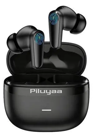 Wireless Earbuds Bluetooth 5.4 Headphones in Ear Buds, True ANC+ENC Noise Cancelling Earbuds, HiFi Stereo Deep Bass Earphones for Sports/Workout-Black Wireless Earbuds Bluetooth 5.4 Headphones in Ear Buds, True ANC+ENC Noise Cancelling Earbuds, HiFi Stereo Deep Bass Earphones for Sports/Workout-Black