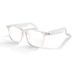 Smart Glasses Bluetooth Audio Sunglasses for Men Women with Dual Stereo Speakers, Open Ear Music &HD Calling, Touch &Voice Assistant, UV ProtectionTransparent Smart Glasses Bluetooth Audio Sunglasses for Men Women with Dual Stereo Speakers, Open Ear Music &HD Calling, Touch &Voice Assistant, UV ProtectionTransparent