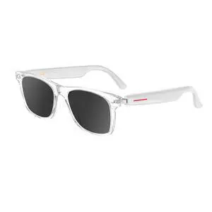 Smart Glasses Bluetooth Audio Glasses for Men Women with Dual Stereo Speakers, Open Ear Music &HD Calling, Touch &Voice Assistant, UV ProtectionWhite Smart Glasses Bluetooth Audio Glasses for Men Women with Dual Stereo Speakers, Open Ear Music &HD Calling, Touch &Voice Assistant, UV ProtectionWhite