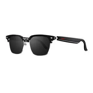 Smart Glasses Bluetooth Audio Glasses for Men Women with Dual Stereo Speakers, Open Ear Music &HD Calling, Touch &Voice Assistant, UV ProtectionBlack Smart Glasses Bluetooth Audio Glasses for Men Women with Dual Stereo Speakers, Open Ear Music &HD Calling, Touch &Voice Assistant, UV ProtectionBlack