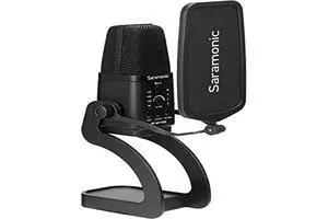 SR-MV7000 | Multi-Pattern Large Diaphragm Condenser Microphone with USB, USB-C & Dual XLR Output Cables for Computers, iPhone 15, Android Mobile Devices, iPad, & Pro Mixers or Preamps SR-MV7000 | Multi-Pattern Large Diaphragm Condenser Microphone with USB, USB-C & Dual XLR Output Cables for Computers, iPhone 15, Android Mobile Devices, iPad, & Pro Mixers or Preamps