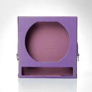 Shanling EC Zero Portable Leather Case, Protective Cover with Magnetic Attachment & Visual Sunroof, PU Leather Case with Metal Clip for Shanling EC Zero/EC Zero T CD Player (Purple) Shanling EC Zero Portable Leather Case, Protective Cover with Magnetic Attachment & Visual Sunroof, PU Leather Case with Metal Clip for Shanling EC Zero/EC Zero T CD Player (Purple)