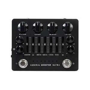 Darkglass Luminal Booster Ultra Bass Preamp Pedal w/ 6-band EQ, Gain Reduction Meter, Headphone Out, and Aux In Darkglass Luminal Booster Ultra Bass Preamp Pedal w/ 6-band EQ, Gain Reduction Meter, Headphone Out, and Aux In