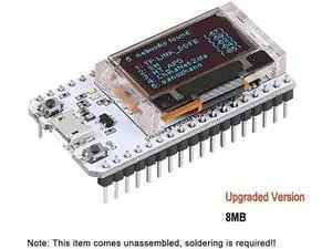 ESP32 Development Board Upgraded Version 8MB Flash ESP32 WiFi Bluetooth ESP32 OLED 096 Inch OLED Display CP2102 Internet for Ar duino ESP8266 NodeMCU ESP32 Development Board Upgraded Version 8MB Flash ESP32 WiFi Bluetooth ESP32 OLED 096 Inch OLED Display CP2102 Internet for Ar duino ESP8266 NodeMCU