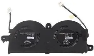 CPU & GPU Cooling Fan Assembly, Small Portable Laptop CPU Cooling Fan 4 Pin Power Connector for de 11 XPS 13 9370 9380 0980WH 980WH ND55C19 16M01 CPU & GPU Cooling Fan Assembly, Small Portable Laptop CPU Cooling Fan 4 Pin Power Connector for de 11 XPS 13 9370 9380 0980WH 980WH ND55C19 16M01