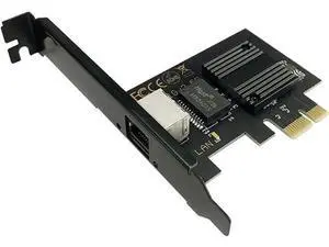 2.5Gbase-T Pcie Network Card I226-V Chip 2.5G PCI Express Gigabit Ethernet Card Wired RJ45 LAN Adapter Converter for Window 10/11 2.5Gbase-T Pcie Network Card I226-V Chip 2.5G PCI Express Gigabit Ethernet Card Wired RJ45 LAN Adapter Converter for Window 10/11