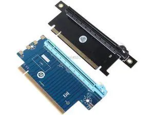 Express 16X Riser e Graphics Card -E Steering Card 90 Degrees Right Angle Riser Adapter for 1U 2U Host 4/6cm Width Express 16X Riser e Graphics Card -E Steering Card 90 Degrees Right Angle Riser Adapter for 1U 2U Host 4/6cm Width