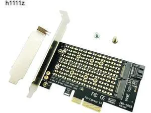 NVMe SSD NGFF TO PCIE X4 Adapter M Key B Key Dual Interface Card Support PCI Express 3.0 2230 2242 2260 2280 Size M2 SSD NEW NVMe SSD NGFF TO PCIE X4 Adapter M Key B Key Dual Interface Card Support PCI Express 3.0 2230 2242 2260 2280 Size M2 SSD NEW