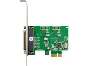 1 Port Parallel PCIe X1 Card PCI Express to DB25 LPT Printer Expansion Adapter Card Support SPP / PS2 / EPP/ECP Modes 1 Port Parallel PCIe X1 Card PCI Express to DB25 LPT Printer Expansion Adapter Card Support SPP / PS2 / EPP/ECP Modes