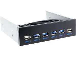 20Pin Motherboard to USB 3.0 + 2.0 6 Ports Front Panel internal Bracket 4 5.25" 20Pin Motherboard to USB 3.0 + 2.0 6 Ports Front Panel internal Bracket 4 5.25"