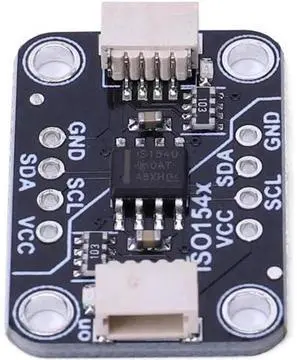 ISO1540 Bidirectional I2C Isolator STEMMA QT Qwiic Isolator Module 3.3V/5V Support Operation Up To 1 MHz with 8-pin Pin Header ISO1540 Bidirectional I2C Isolator STEMMA QT Qwiic Isolator Module 3.3V/5V Support Operation Up To 1 MHz with 8-pin Pin Header
