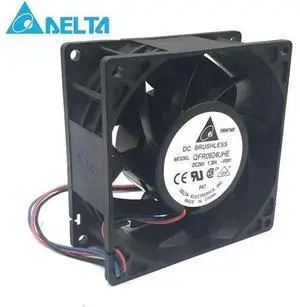 FOR for 9cm QFR0924UHE 9238 92*92*38mm DC 24v 1.2A 3wire Cooling fan 8300RPM 131.76CFM FOR for 9cm QFR0924UHE 9238 92*92*38mm DC 24v 1.2A 3wire Cooling fan 8300RPM 131.76CFM
