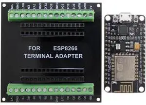 ESP8266 Expansion Board for ESP8266 ESP-12E GPIO 1 Into 2 Wi-Fi CP2102 Chip MICRO USB Interface NodeMCU Development Board ESP8266 Expansion Board for ESP8266 ESP-12E GPIO 1 Into 2 Wi-Fi CP2102 Chip MICRO USB Interface NodeMCU Development Board