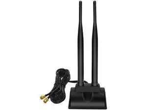 5G Dual Band WiFi Antenna High Gain 6DBi Omni Directional RP-SMA Plug Connector with Magnetic Base for Wireless Router wifi card 5G Dual Band WiFi Antenna High Gain 6DBi Omni Directional RP-SMA Plug Connector with Magnetic Base for Wireless Router wifi card