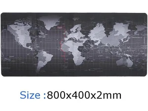 Large Gaming Mouse Map Pad,with Non-Slip Base,Waterproof and Foldable Pad,Extended XXL Size,Desktop Pad Suitable for Gamers,Suitable for Desktop,Office and Home,Black (80*40cm) Large Gaming Mouse Map Pad,with Non-Slip Base,Waterproof and Foldable Pad,Extended XXL Size,Desktop Pad Suitable for Gamers,Suitable for Desktop,Office and Home,Black (80*40cm)