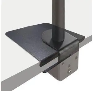 Steel Monitor Mount Reinforcement Plate Fits Most Monitor Desk Mountfor Fragile Tabletop Protection (Black, Square-1) Steel Monitor Mount Reinforcement Plate Fits Most Monitor Desk Mountfor Fragile Tabletop Protection (Black, Square-1)
