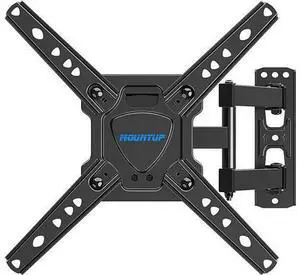 MOUNTUP Full Motion TV Wall Mount for Most 26-50 Inch TVs, Max VESA 300x300mm Wall Mount TV Bracket with Swivel Tilting Extension Level Adjustment for LED LCD Flat Curved TVs Up to 53 LBS, MU0018 MOUNTUP Full Motion TV Wall Mount for Most 26-50 Inch TVs, Max VESA 300x300mm Wall Mount TV Bracket with Swivel Tilting Extension Level Adjustment for LED LCD Flat Curved TVs Up to 53 LBS, MU0018