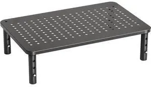 HUANUO Monitor Stand, Monitor Stand Riser 3 Height Adjustable, Monitor Riser with Airflow Vents, Laptop Stand for Desk, Laptop Riser, Desk Organizer for Monitor, 15.6" Laptop, PC, Printer HUANUO Monitor Stand, Monitor Stand Riser 3 Height Adjustable, Monitor Riser with Airflow Vents, Laptop Stand for Desk, Laptop Riser, Desk Organizer for Monitor, 15.6" Laptop, PC, Printer
