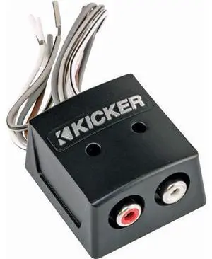 Kicker 46KISLOC K-Series Interconnect, Speaker to RCA W/Line-Out Converter Kicker 46KISLOC K-Series Interconnect, Speaker to RCA W/Line-Out Converter