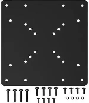 Mount-It! VESA Mount Adapter Plate - Monitor and TV Mount Extender Conversion Kit Allows 75x75, 100x100 to Fit Up to 200x200 and 200x100 mm Patterns, Heavy-Gauge Steel, Hardware Included Mount-It! VESA Mount Adapter Plate - Monitor and TV Mount Extender Conversion Kit Allows 75x75, 100x100 to Fit Up to 200x200 and 200x100 mm Patterns, Heavy-Gauge Steel, Hardware Included
