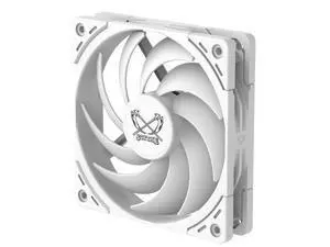 Scythe Wonder Snail 120 PWN - 2400 RPM, 120mm x 25mm Static Pressure Optimized High-Performance Computer Case Fan, Fluid Dynamic Bearing, 4-Pin Connector, Single Pack, White Scythe Wonder Snail 120 PWN - 2400 RPM, 120mm x 25mm Static Pressure Optimized High-Performance Computer Case Fan, Fluid Dynamic Bearing, 4-Pin Connector, Single Pack, White