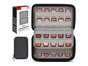 sisma 80 Switch Game Case Compatible with Nintendo Switch or PS Vita Games or SD Cards,Game Cartridge Holders Hard Shell Travel Storage Case Home Safekeeping, Black sisma 80 Switch Game Case Compatible with Nintendo Switch or PS Vita Games or SD Cards,Game Cartridge Holders Hard Shell Travel Storage Case Home Safekeeping, Black