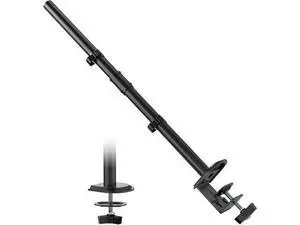 Steel Extra Tall 2-Section Monitor Stand Pole - 31.6 inches Sturdy Center Pole Only for Monitor Arm Mounts, Adjustable Height, Compatible with C-Clamp & Grommet Bases,Black Steel Extra Tall 2-Section Monitor Stand Pole - 31.6 inches Sturdy Center Pole Only for Monitor Arm Mounts, Adjustable Height, Compatible with C-Clamp & Grommet Bases,Black