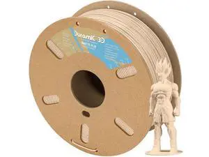 DURAMIC 3D Matte PLA Filament 1.75mm Skin, 1kg Cardboard Spool Matte Finish 3D Printer Filament PLA 1.75mm Dimensional Accuracy 99% +/- 0.03 mm, Printing with FDM 3D Printer, Easy to Remove Support DURAMIC 3D Matte PLA Filament 1.75mm Skin, 1kg Cardboard Spool Matte Finish 3D Printer Filament PLA 1.75mm Dimensional Accuracy 99% +/- 0.03 mm, Printing with FDM 3D Printer, Easy to Remove Support