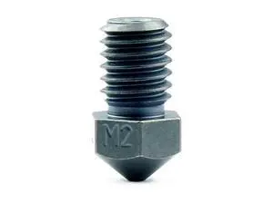 Micro Swiss M2 Hardened High Speed Steel Nozzle RepRap - M6 Thread 1.75mm Filament V6 (.6mm) Micro Swiss M2 Hardened High Speed Steel Nozzle RepRap - M6 Thread 1.75mm Filament V6 (.6mm)