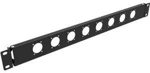 1U Hinged Rack Panel 8D XLR HDMI Audio Rack Mount Panel for 19 inches Rack Mount (1U8D) 1U Hinged Rack Panel 8D XLR HDMI Audio Rack Mount Panel for 19 inches Rack Mount (1U8D)