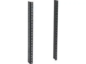 RIVECO 8U Vertical Rack Rails Kit Heavy Duty Server Rack Mount Rails 2 PCS Black RIVECO 8U Vertical Rack Rails Kit Heavy Duty Server Rack Mount Rails 2 PCS Black