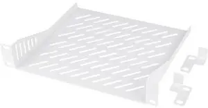 GeeekPi 1U Server Rack Shelf, 7.87" Depth Vented Rack Mount Cantilever Tray for 10 Inch Network Equipment Rack & Cabinet and DeskPi RackMate T1/T0 Server Cabinet (White) GeeekPi 1U Server Rack Shelf, 7.87" Depth Vented Rack Mount Cantilever Tray for 10 Inch Network Equipment Rack & Cabinet and DeskPi RackMate T1/T0 Server Cabinet (White)