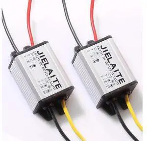 DEVMO 2PCS Waterproof DC-DC Converter 12V Step Down to 5V USB Power Supply Module 3A 15W DEVMO 2PCS Waterproof DC-DC Converter 12V Step Down to 5V USB Power Supply Module 3A 15W